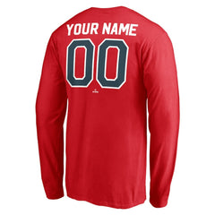 MLB St. Louis Cardinals Personalized Cooperstown Collection Winning Streak Long Sleeve T-Shirt