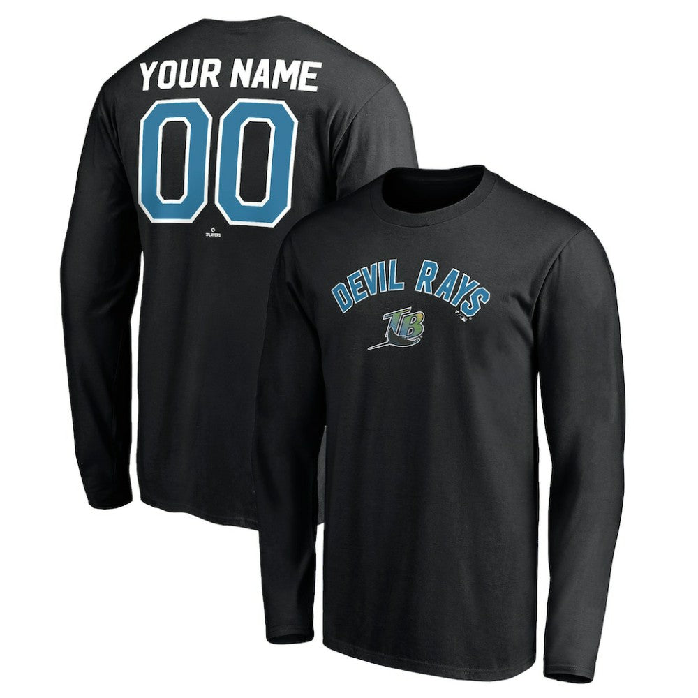 MLB Tampa Bay Rays Personalized Cooperstown Collection Winning Streak Long Sleeve T-Shirt