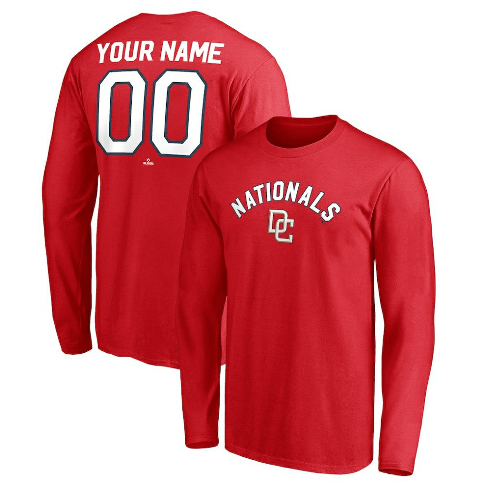 MLB Washington Nationals Personalized Cooperstown Collection Winning Streak Long Sleeve T-Shirt