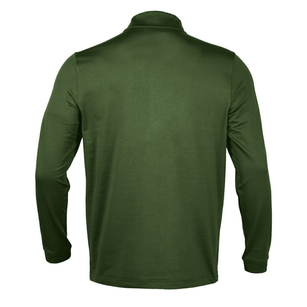 NHL Hunter Green Minnesota Wild Levelwear NHL x PGA Scout Midlayer Quarter-Zip Pullover Top