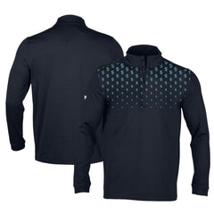 NHL Navy Seattle Kraken Levelwear NHL x PGA Scout Midlayer Quarter-Zip Pullover Top