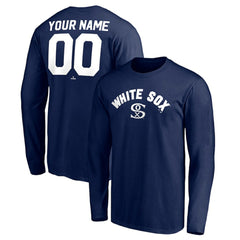 MLB Chicago White Sox Personalized Cooperstown Collection Alternate Winning Streak Long Sleeve T-Shirt