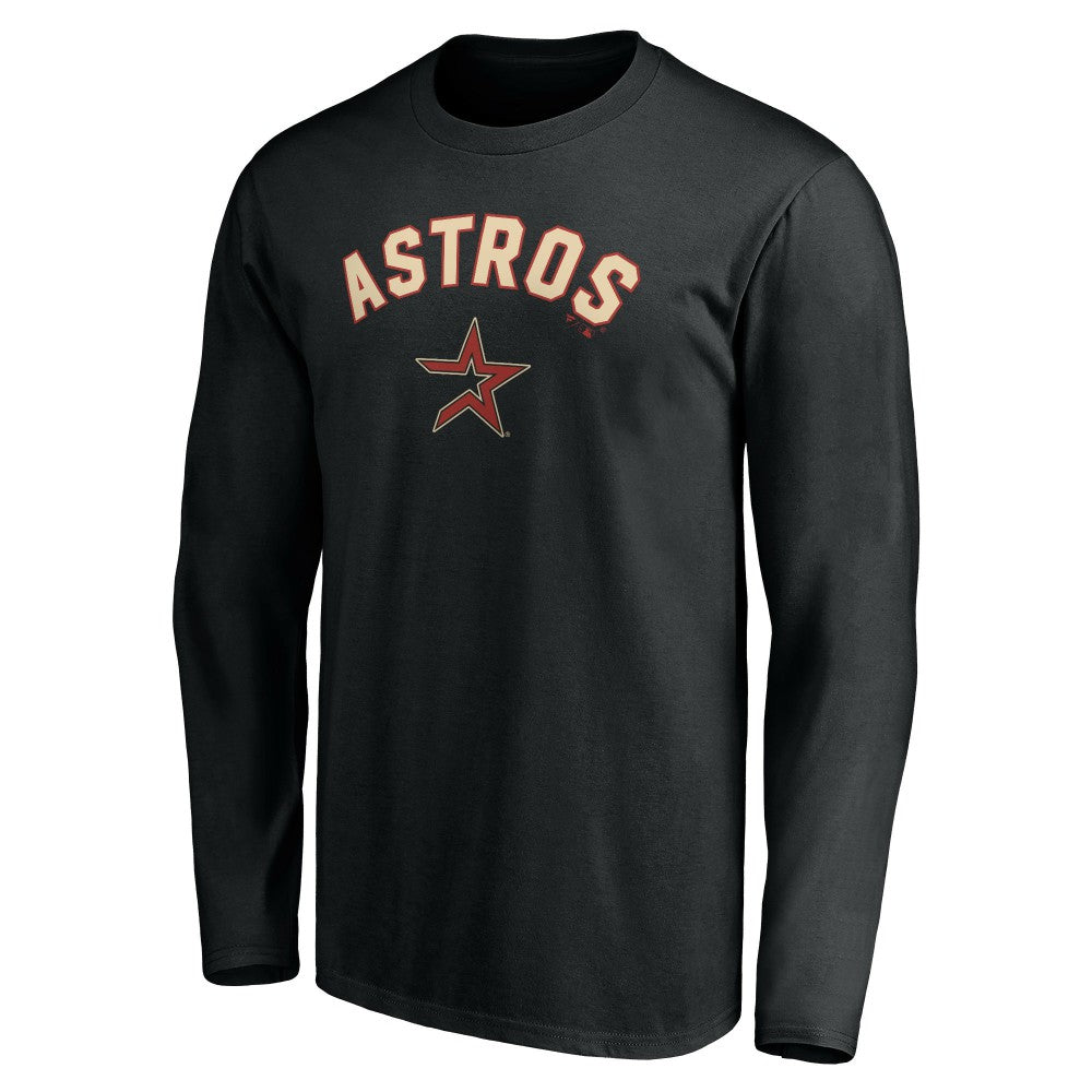 MLB Houston Astros Personalized Cooperstown Collection Alternate Winning Streak Long Sleeve T-Shirt
