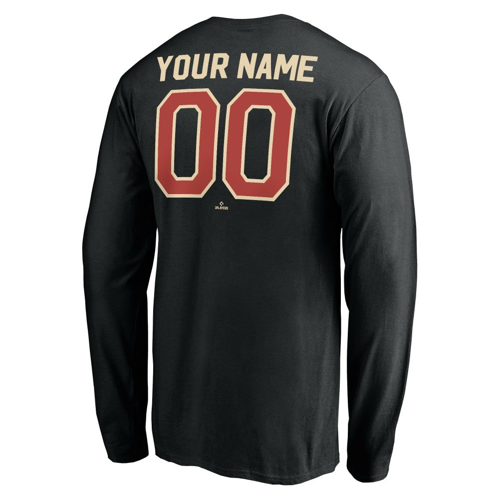 MLB Houston Astros Personalized Cooperstown Collection Alternate Winning Streak Long Sleeve T-Shirt