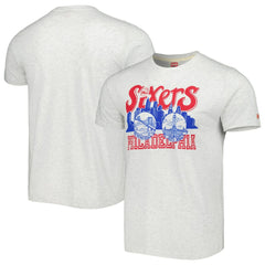 NBA Philadelphia 76ers Homage Unisex Hometown Hyper Local Tri-Blend T-Shirt