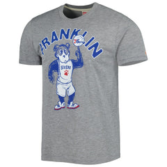 NBA Philadelphia 76ers Homage Unisex Team Mascot Tri-Blend T-Shirt