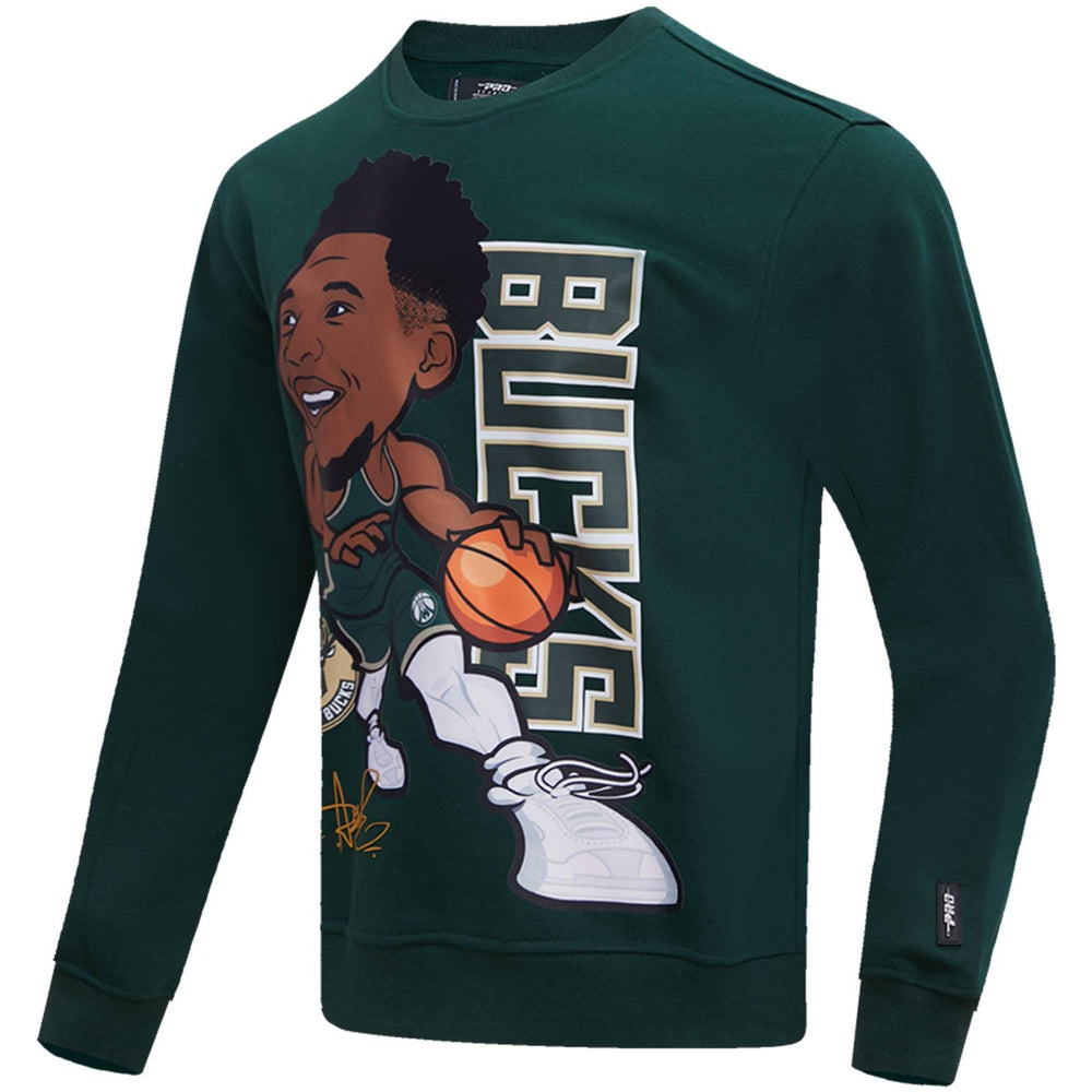 NBA Giannis Antetokounmpo Milwaukee Bucks Pro Standard Avatar Pullover Sweatshirt