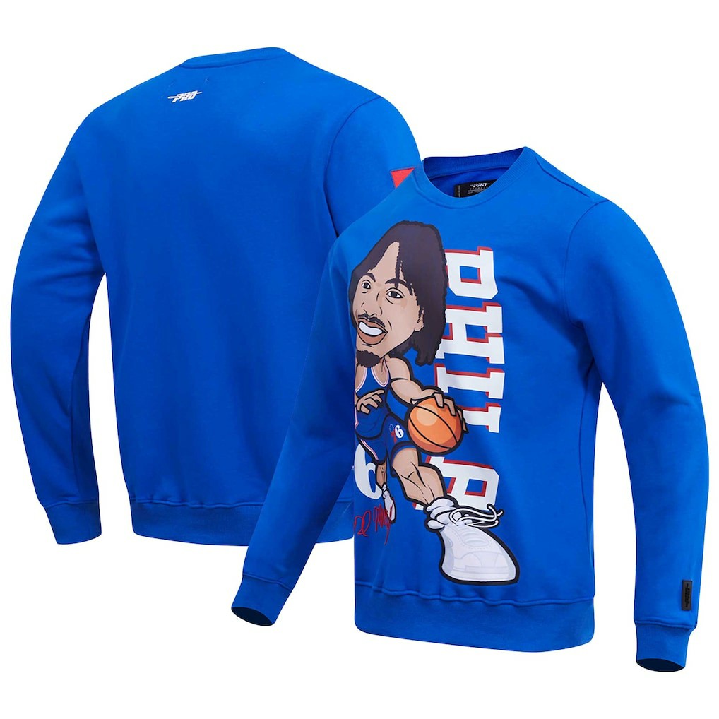 NBA Tyrese Maxey Philadelphia 76ers Pro Standard Avatar Pullover Sweatshirt