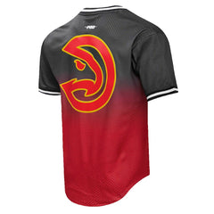 NBA Trae Young Atlanta Hawks Post Ombre Name & Number T-Shirt