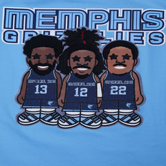 NBA Jaren Jackson Jr., Ja Morant, Desmond Bane Memphis Grizzlies Pro Standard Multi Lineup T-Shirt