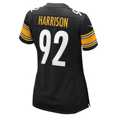 James Harrison  Women's Retired Game Jersey - Pittsburgh Steelers