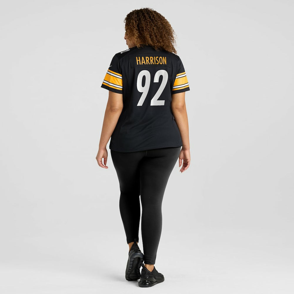 James Harrison  Women's Retired Game Jersey - Pittsburgh Steelers