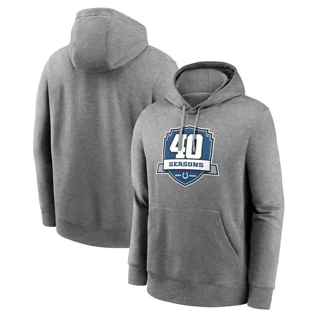 40th Anniversary Club Pullover Hoodie - Indianapolis Colts