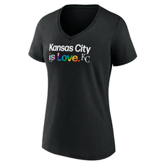 MLB Kansas City Royals Women's City Pride V-Neck T-Shirt