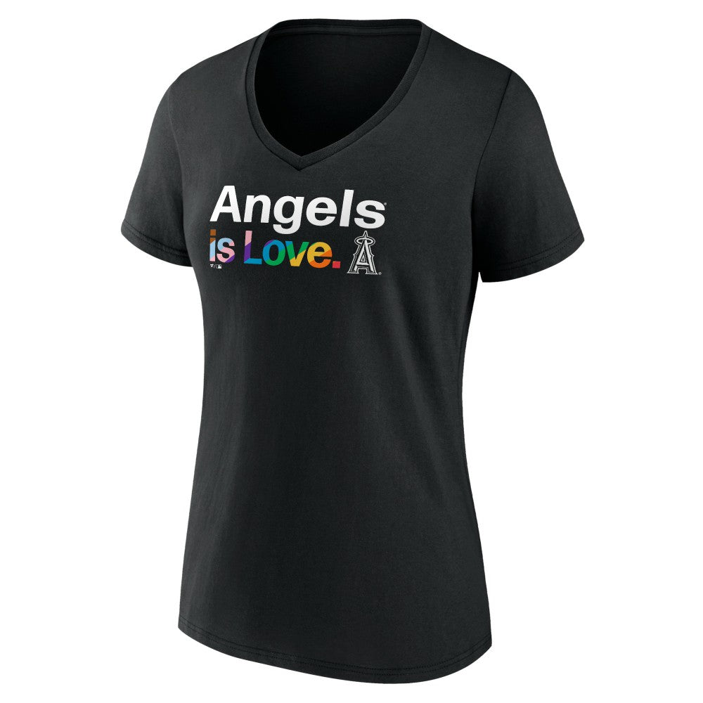 MLB Los Angeles Angels Women's City Pride V-Neck T-Shirt