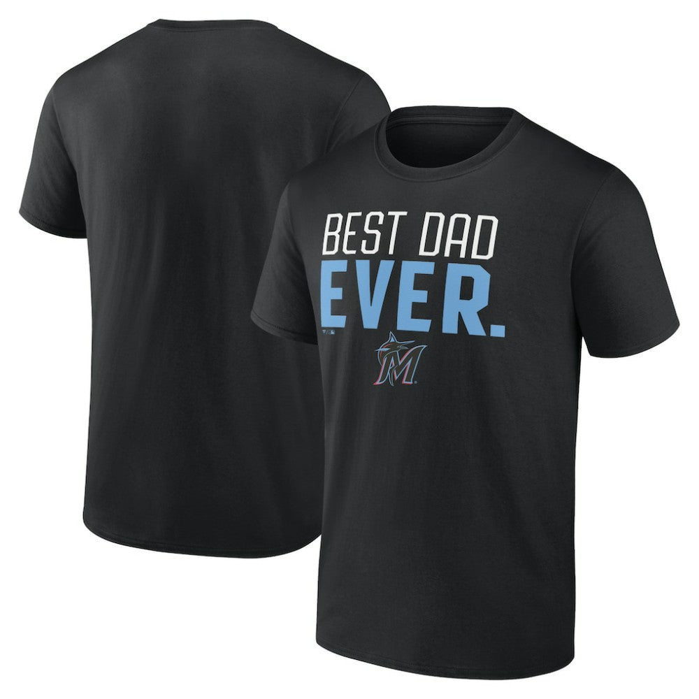 MLB Miami Marlins Best Dad Ever T-Shirt