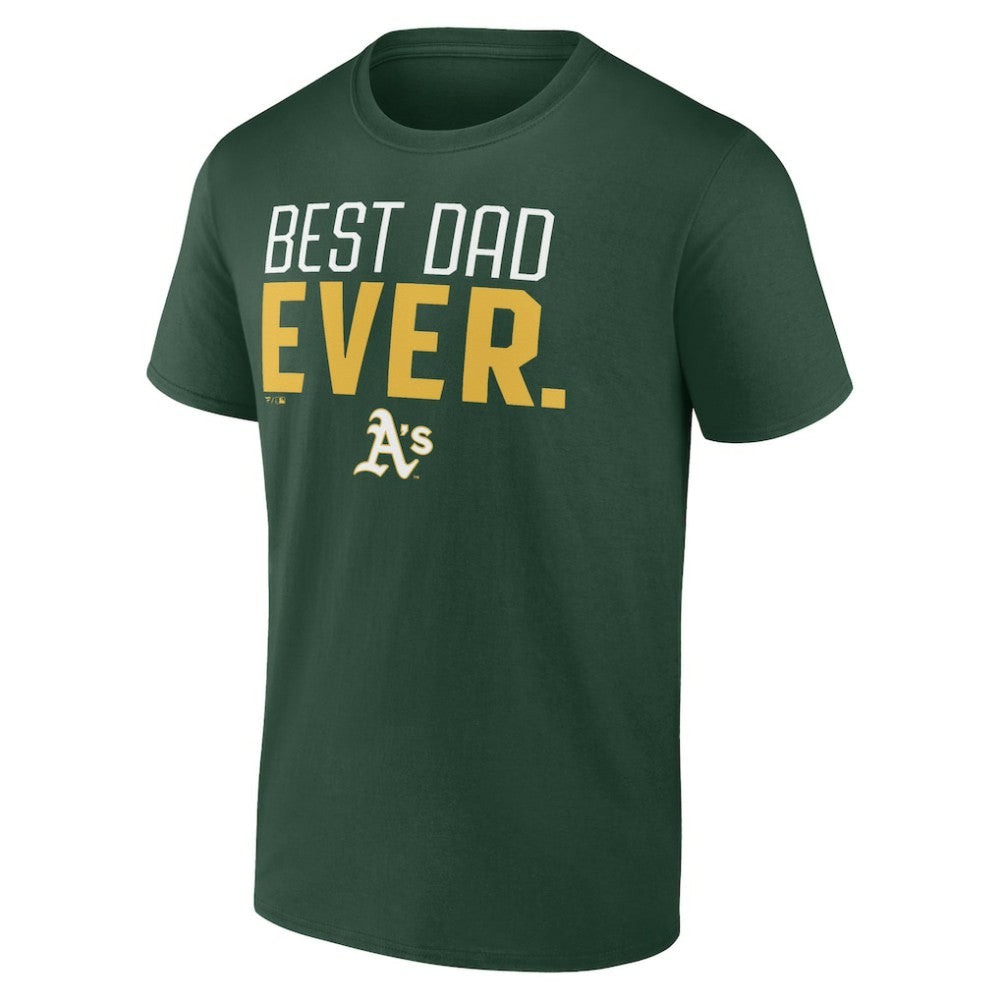 MLB Athletics Best Dad Ever T-Shirt
