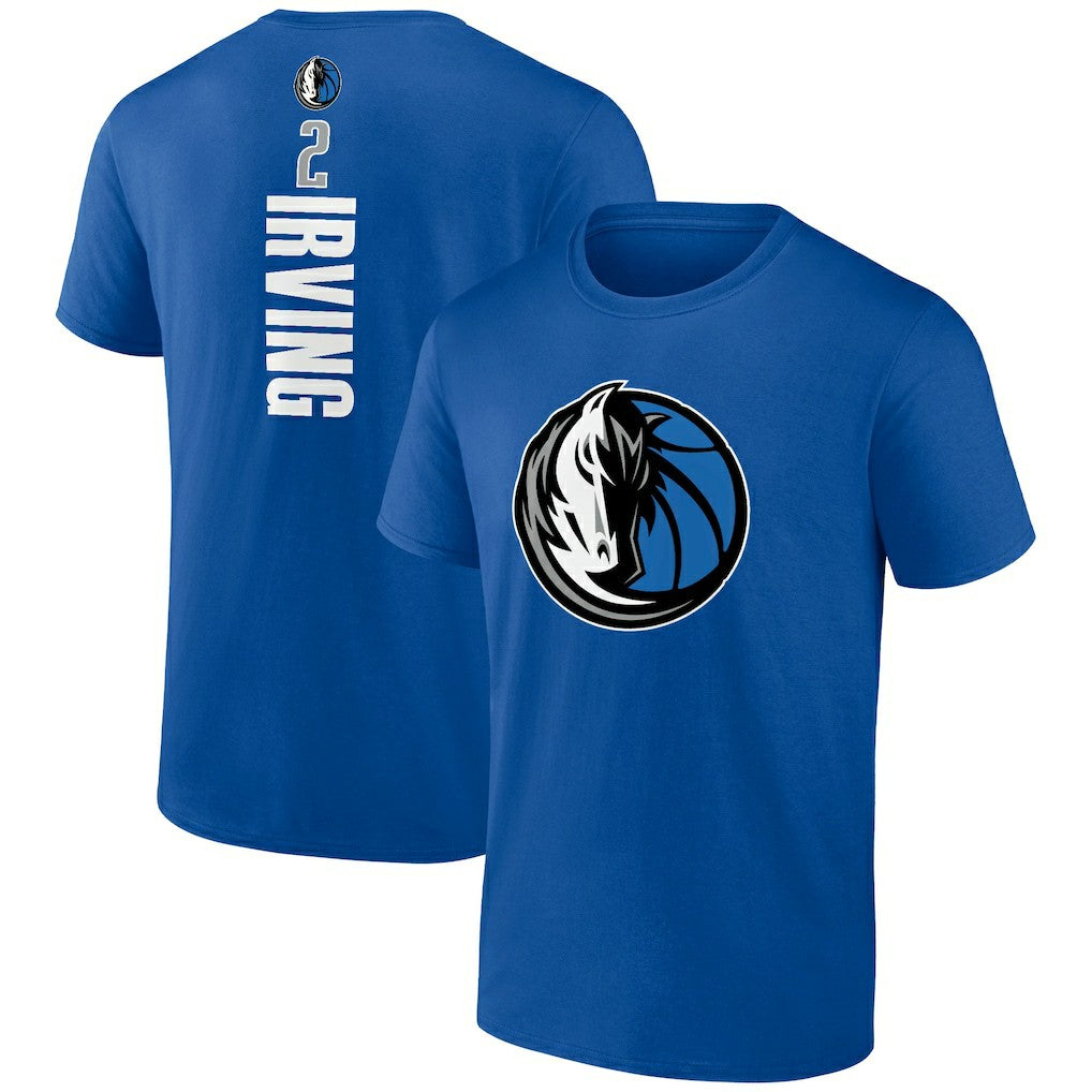 NBA Kyrie Irving Dallas Mavericks Playmaker Name & Number T-Shirt sale