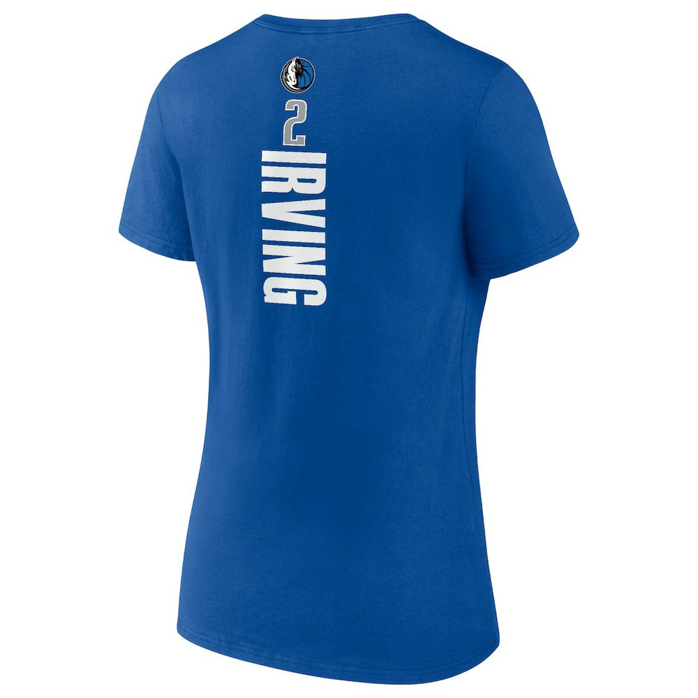 NBA Kyrie Irving Dallas Mavericks Women's Playmaker Name & Number V-Neck T-Shirt sale