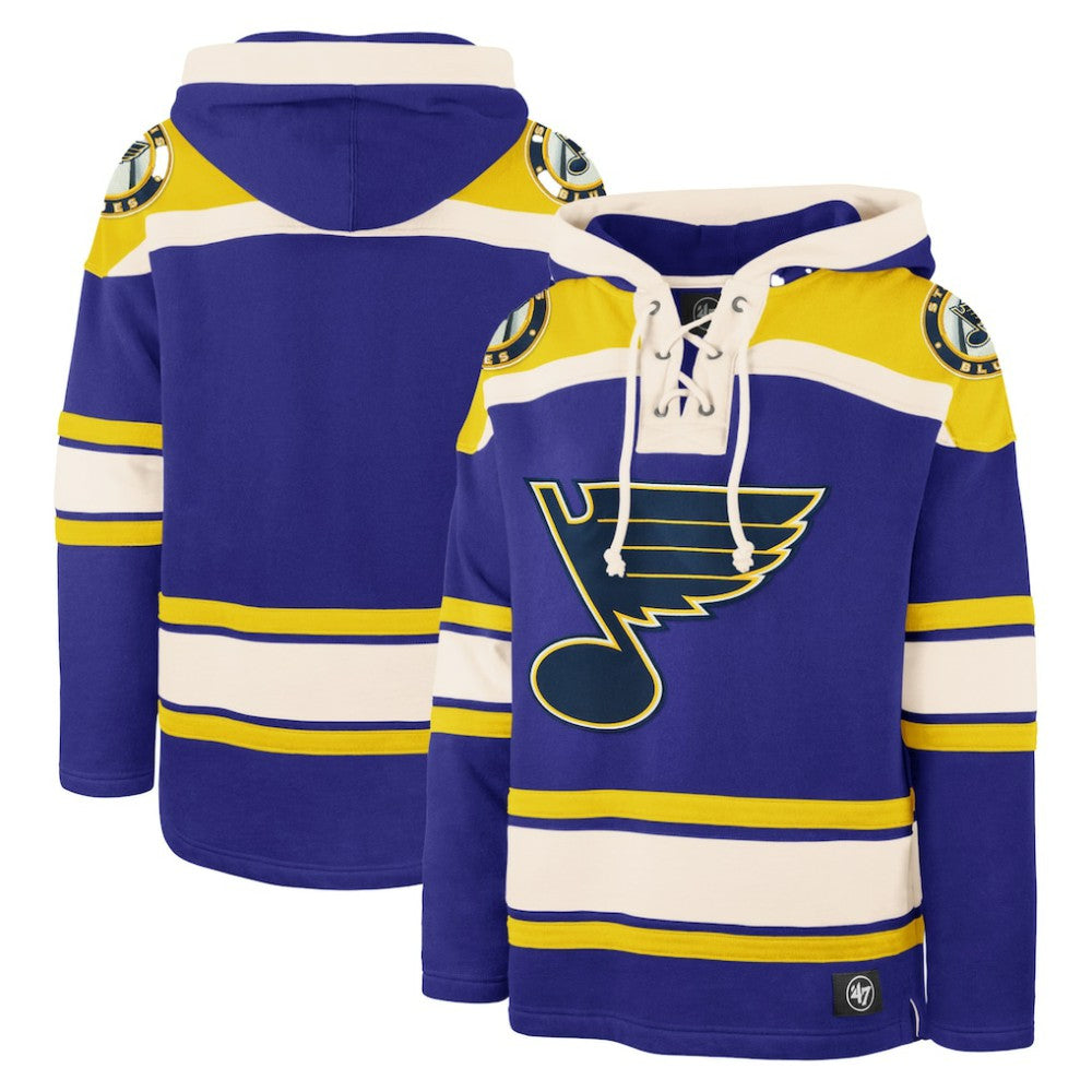 NHL Blue St. Louis Blues '47 Superior Lacer Hoodie