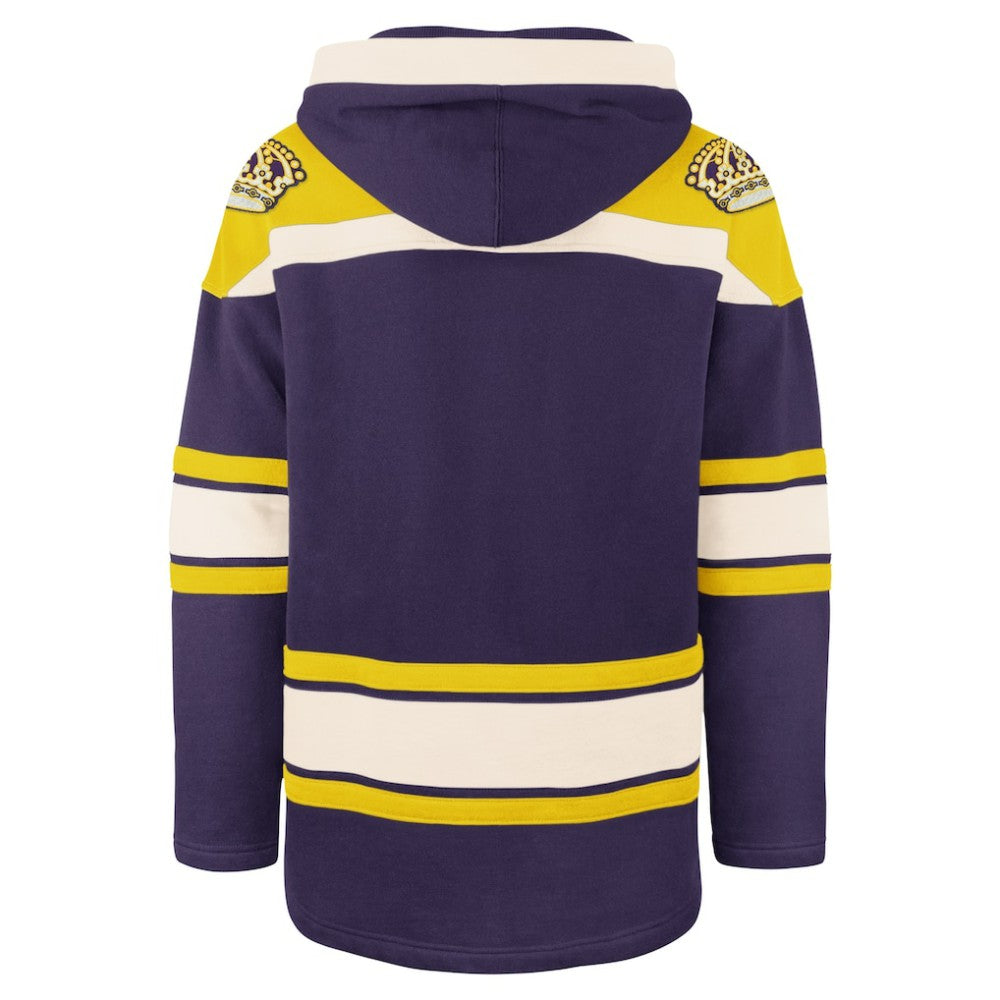 NHL Purple Los Angeles Kings '47 Superior Lacer Hoodie