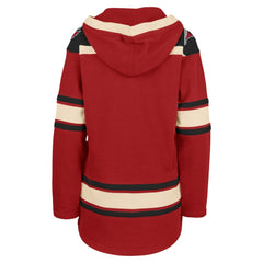 NHL Red Carolina Hurricanes '47 Women's Superior Lacer Pullover Hoodie