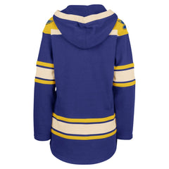 NHL Blue St. Louis Blues '47 Women's Superior Lacer Pullover Hoodie