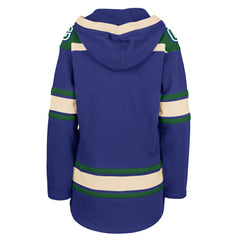 NHL Blue Vancouver Canucks '47 Women's Superior Lacer Pullover Hoodie