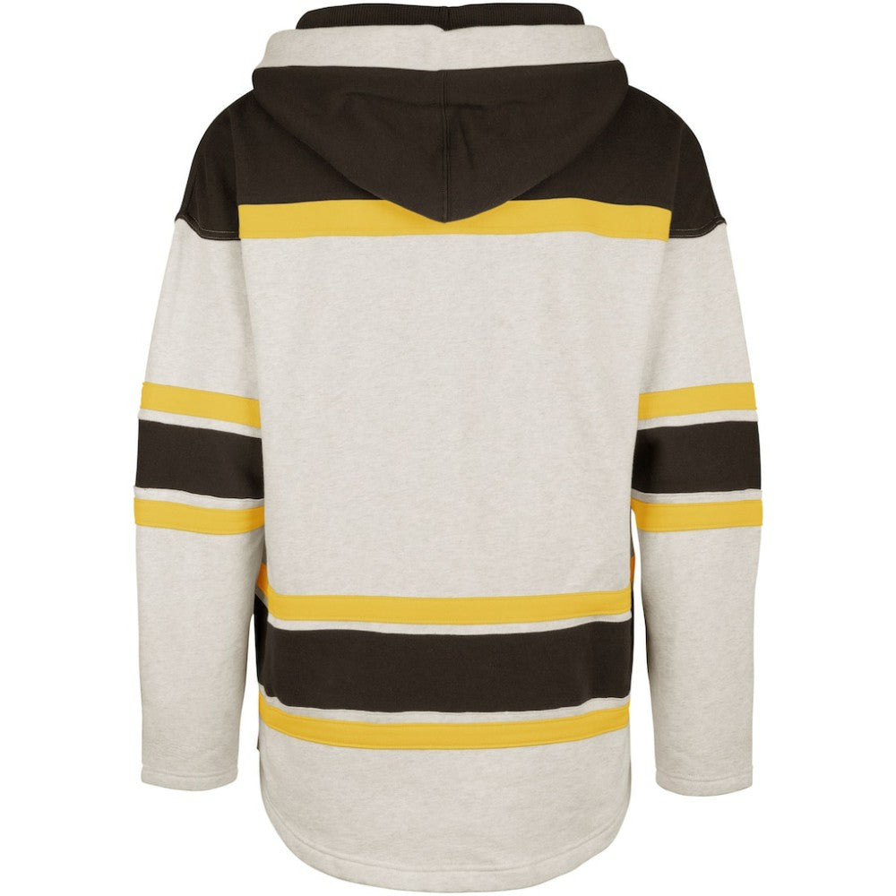 NHL Oatmeal Boston Bruins '47 Rockaway Lacer Pullover Hoodie