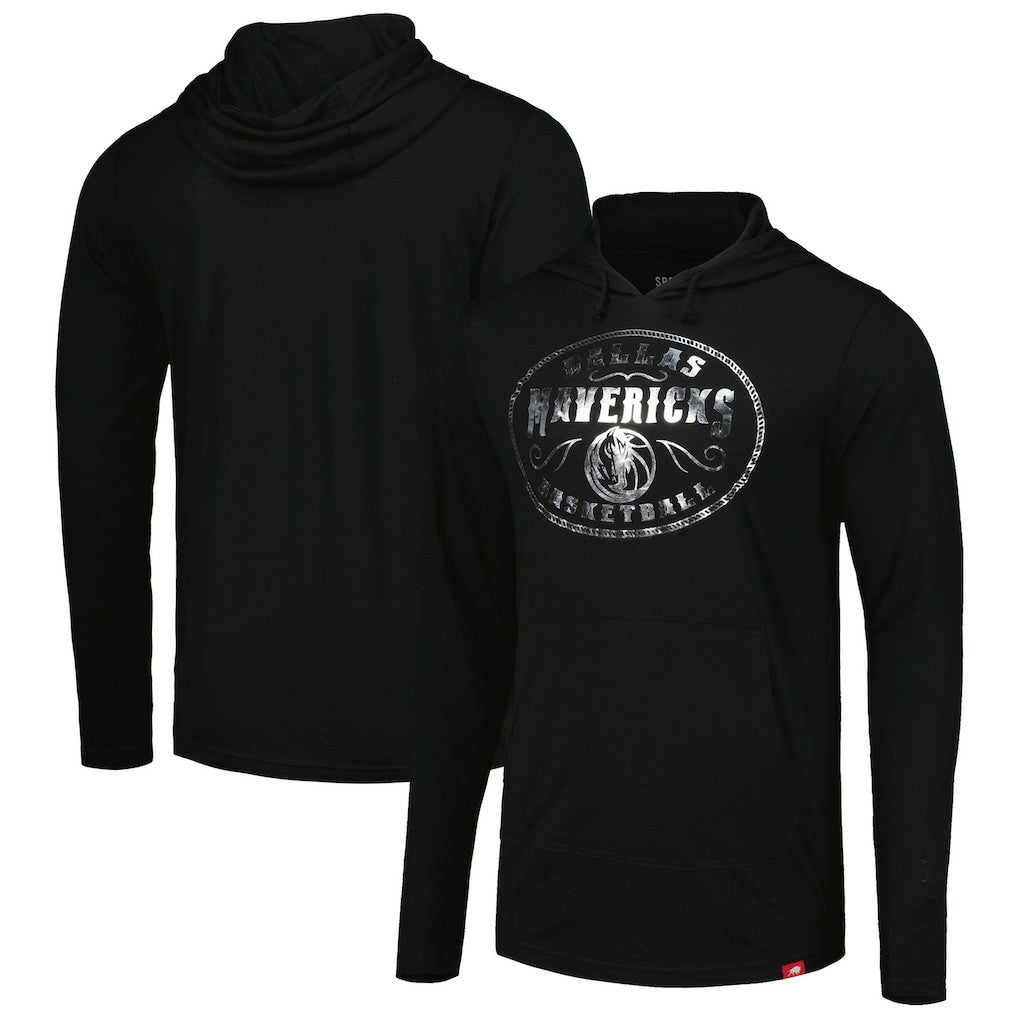 NBA Dallas Mavericks Sportiqe Unisex Rowan Tri-Blend Long Sleeve Hoodie T-Shirt sale