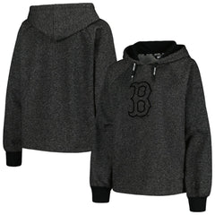 MLB Boston Red Sox DKNY Sport Women's Debbie Dolman Raglan Pullover Hoodie