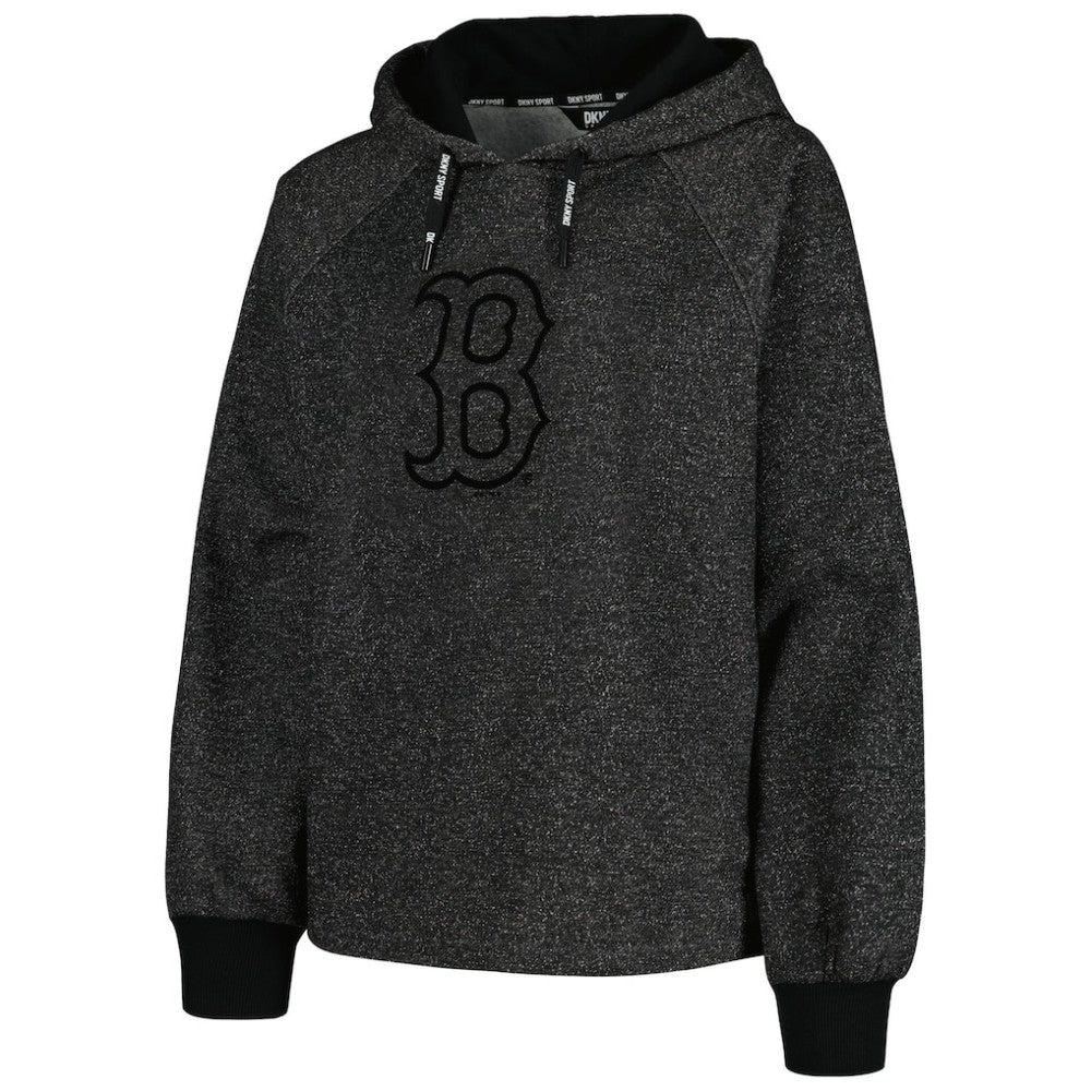 MLB Boston Red Sox DKNY Sport Women's Debbie Dolman Raglan Pullover Hoodie