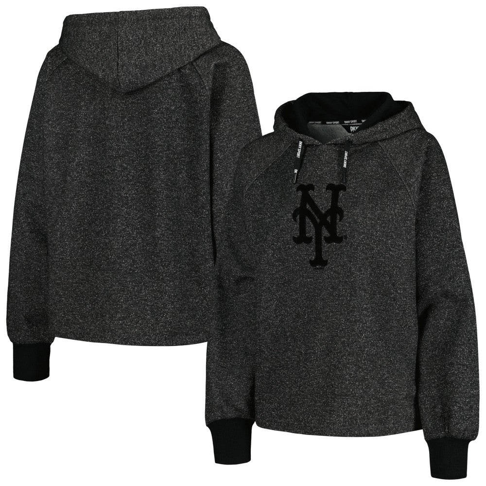MLB New York Mets DKNY Sport Women's Debbie Dolman Raglan Pullover Hoodie