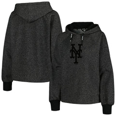 MLB New York Mets DKNY Sport Women's Debbie Dolman Raglan Pullover Hoodie
