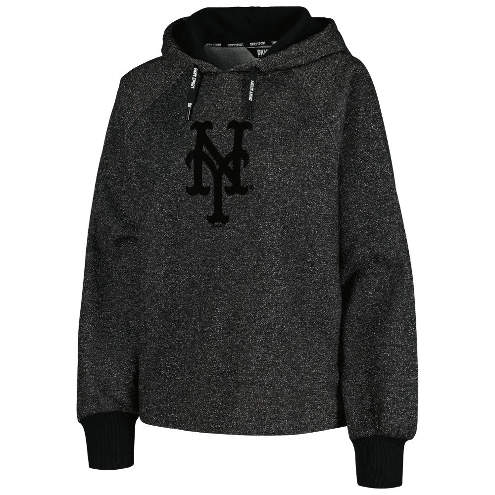 MLB New York Mets DKNY Sport Women's Debbie Dolman Raglan Pullover Hoodie