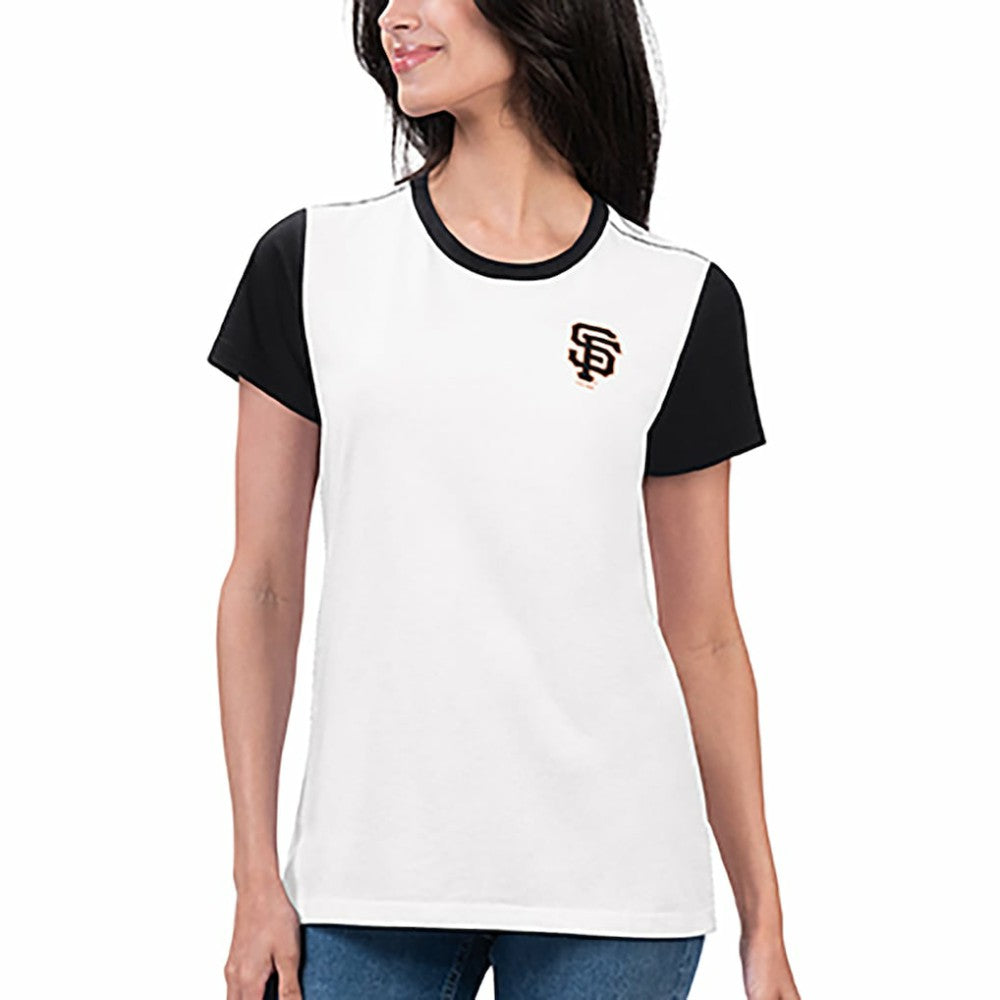 MLB San Francisco Giants G-III 4Her by Carl Banks Women's Illustration Ringer T-Shirt