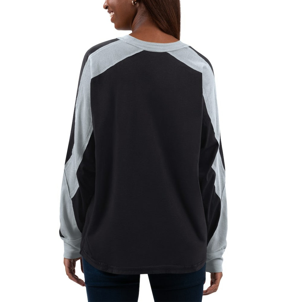 MLB Chicago White Sox G-III 4Her by Carl Banks Women's Smash Raglan Long Sleeve T-Shirt