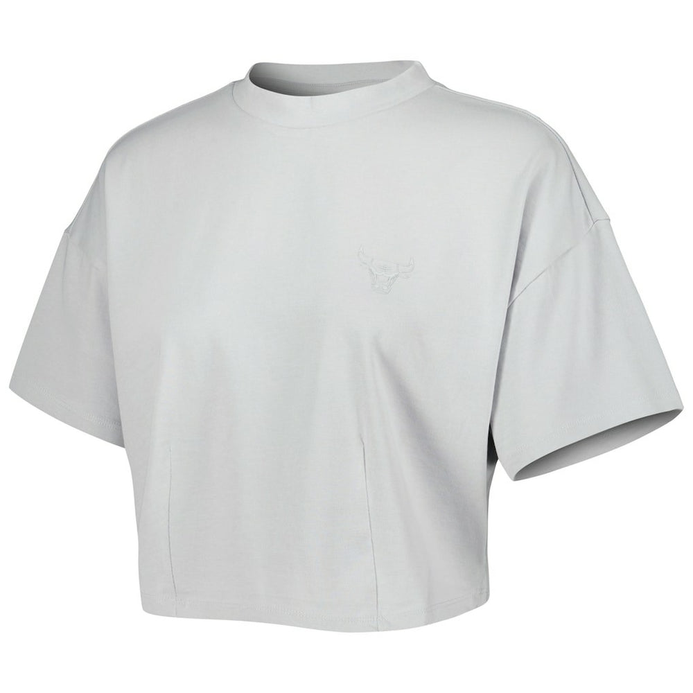 NBA Chicago Bulls Lusso Women's Nola Faded Tonal Cropped T-Shirt sale