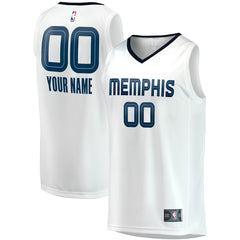 NBA Memphis Grizzlies Youth Fast Break Replica Custom Jersey