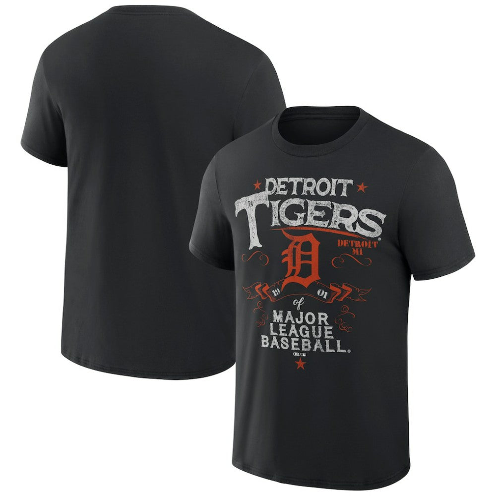 MLB Detroit Tigers Darius Rucker Collection by Fanatics Beach Splatter T-Shirt