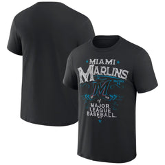 MLB Miami Marlins Darius Rucker Collection by Fanatics Beach Splatter T-Shirt