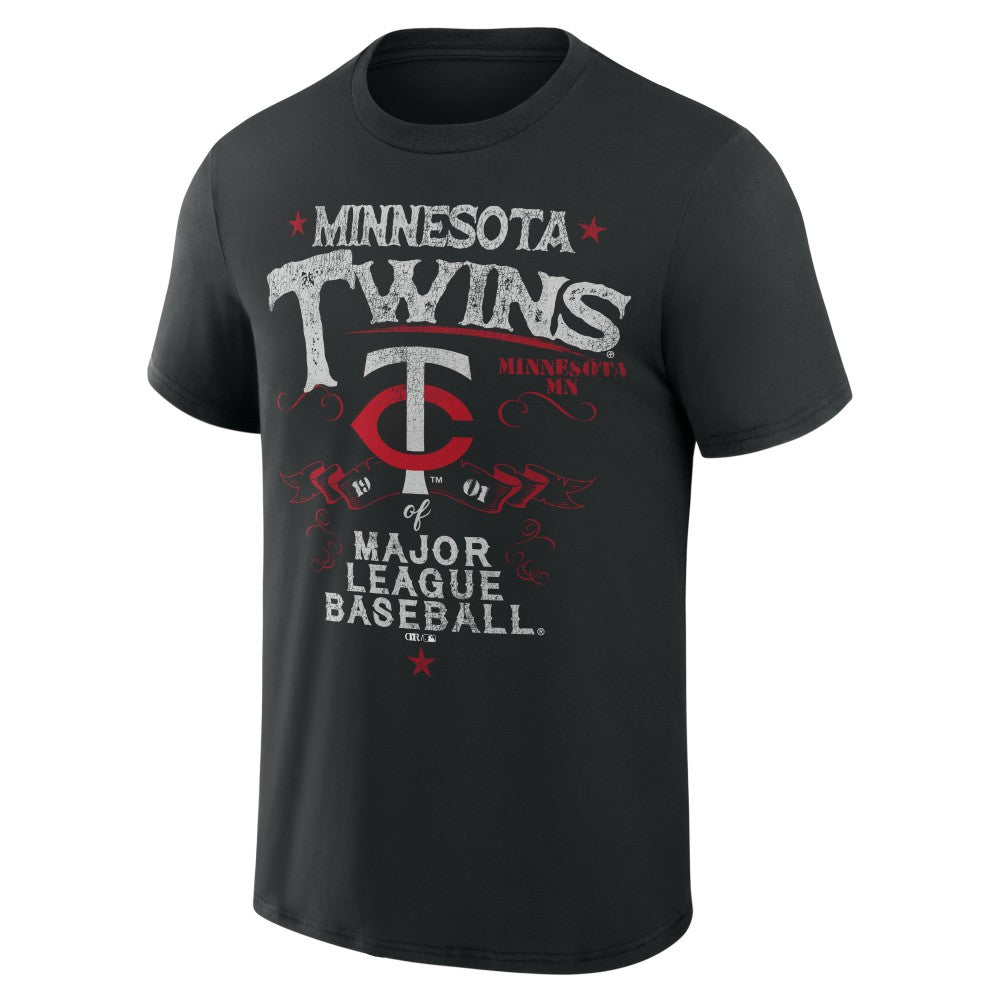 MLB Minnesota Twins Darius Rucker Collection by Fanatics Beach Splatter T-Shirt