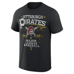 MLB Pittsburgh Pirates Darius Rucker Collection by Fanatics Beach Splatter T-Shirt