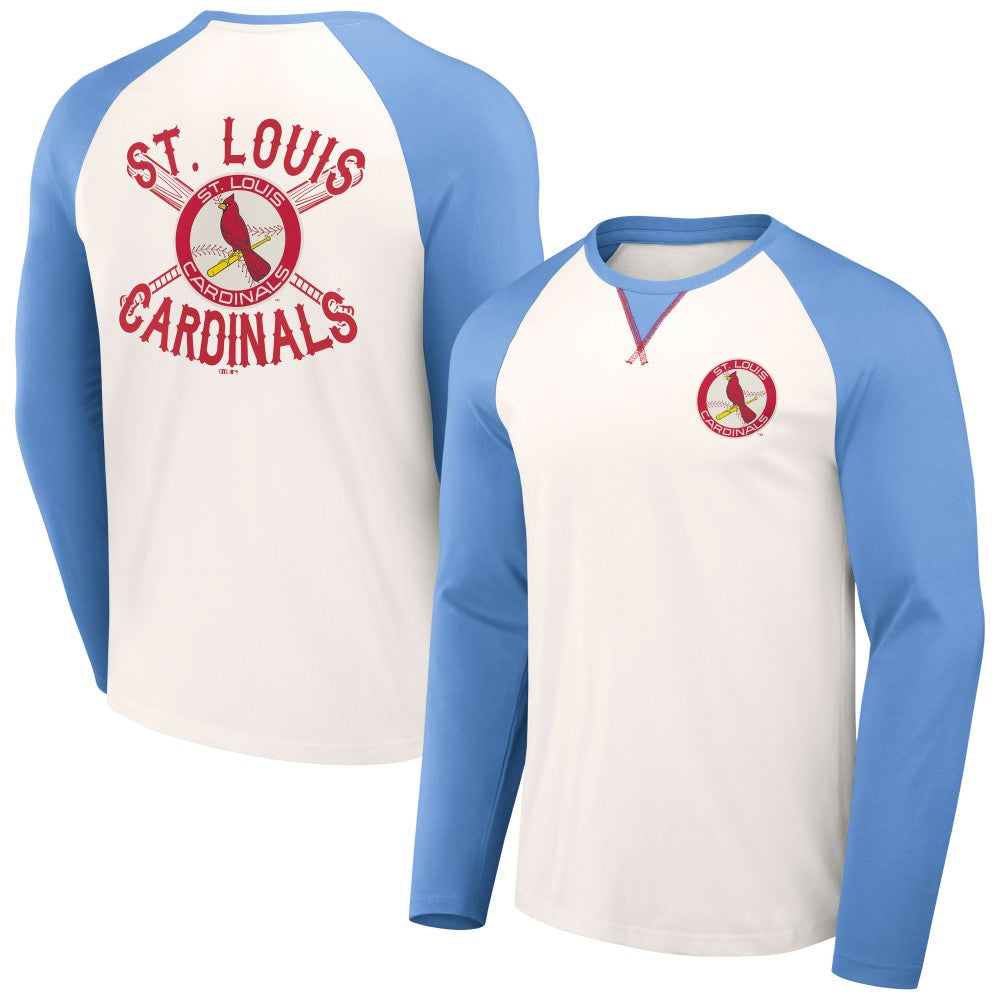 MLB St. Louis Cardinals Darius Rucker Collection by Fanatics Team Color Raglan T-Shirt