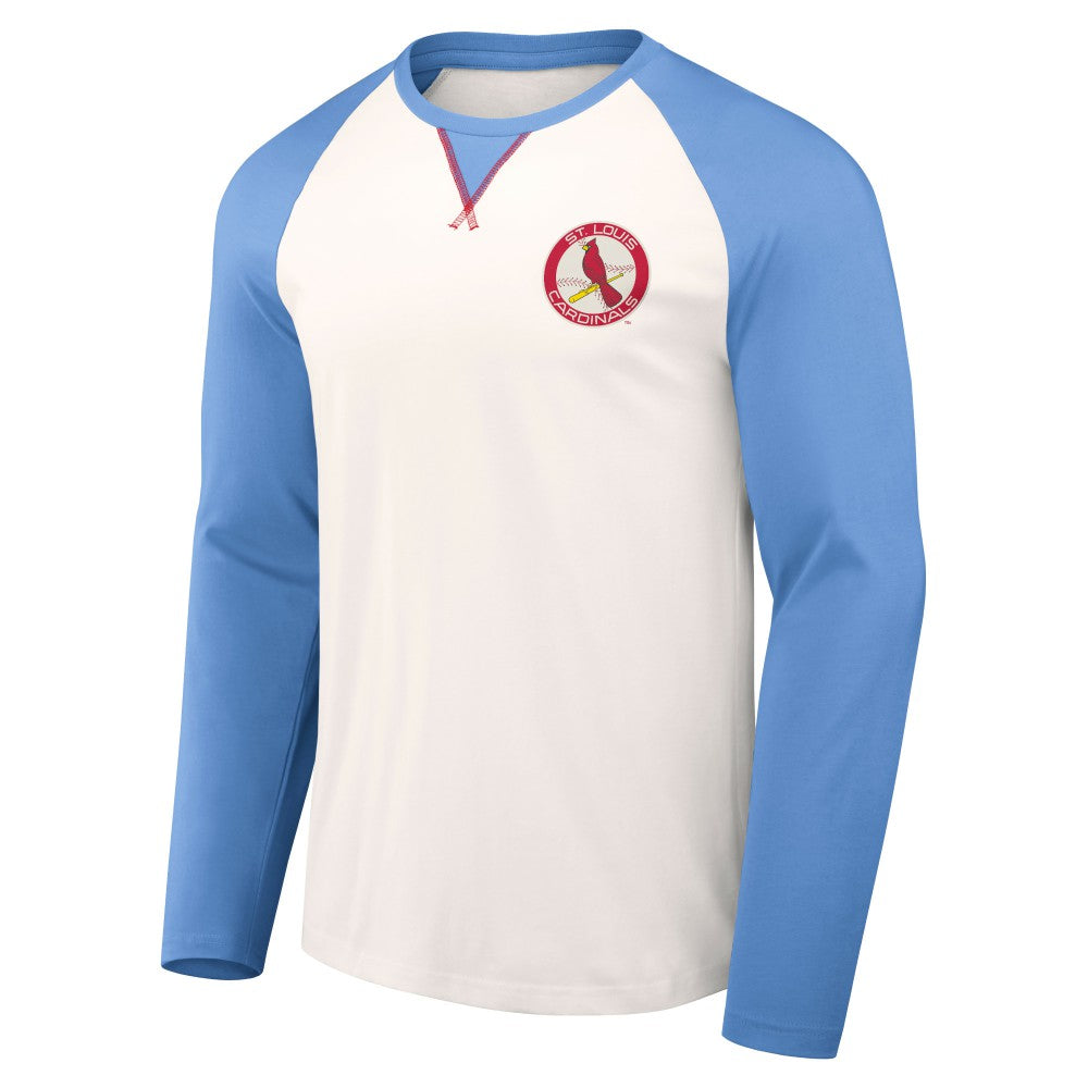MLB St. Louis Cardinals Darius Rucker Collection by Fanatics Team Color Raglan T-Shirt