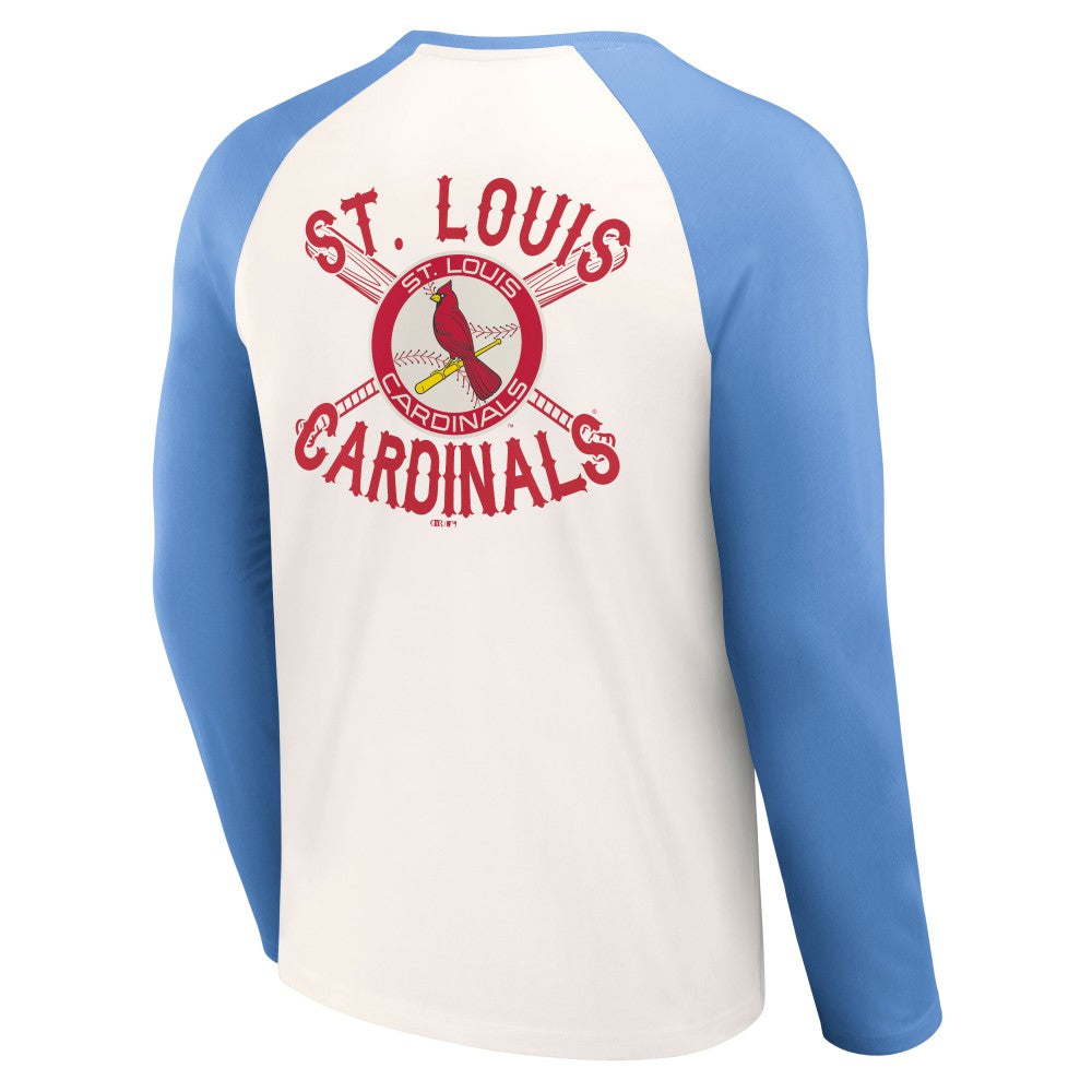MLB St. Louis Cardinals Darius Rucker Collection by Fanatics Team Color Raglan T-Shirt