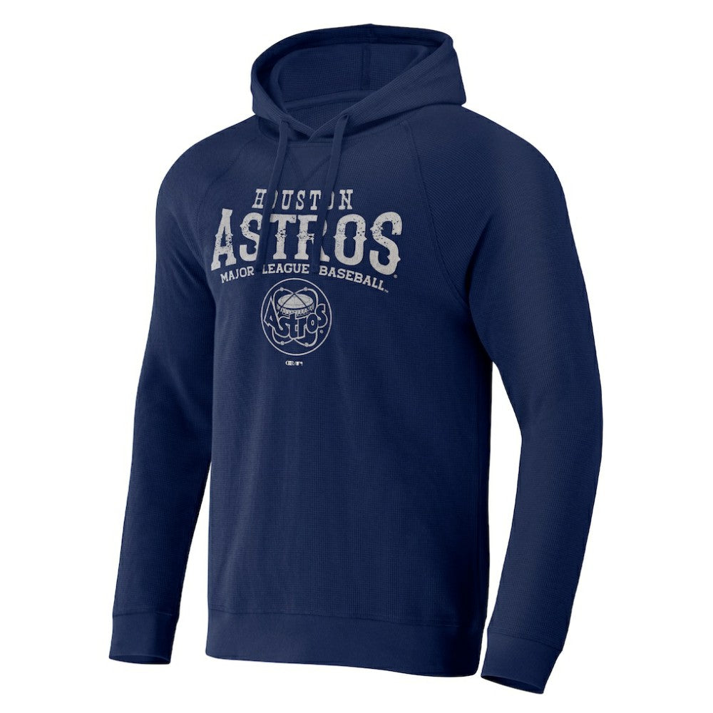 MLB Houston Astros Darius Rucker Collection by Fanatics Waffle-Knit Raglan Pullover Hoodie
