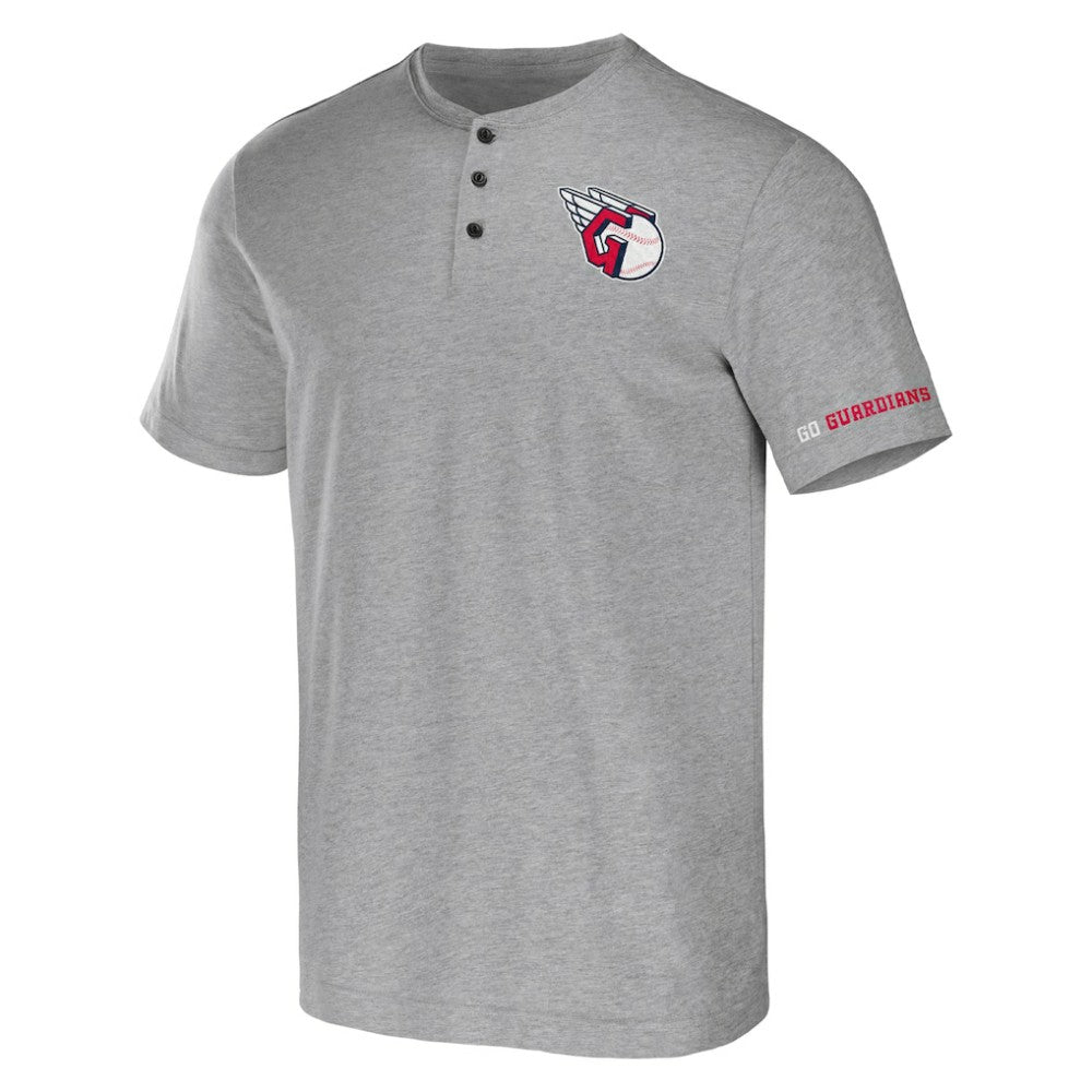 MLB Cleveland Guardians Darius Rucker Collection by Fanatics Henley T-Shirt