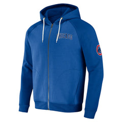 MLB Chicago Cubs Darius Rucker Collection by Fanatics Raglan Full-Zip Hoodie