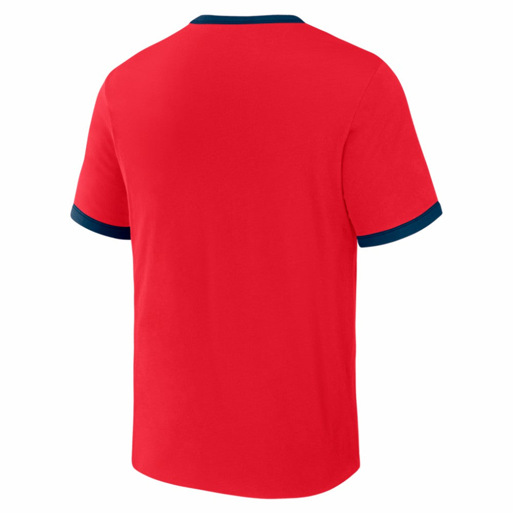 MLB Los Angeles Angels Darius Rucker Collection by Fanatics Two-Way Ringer Reversible T-Shirt
